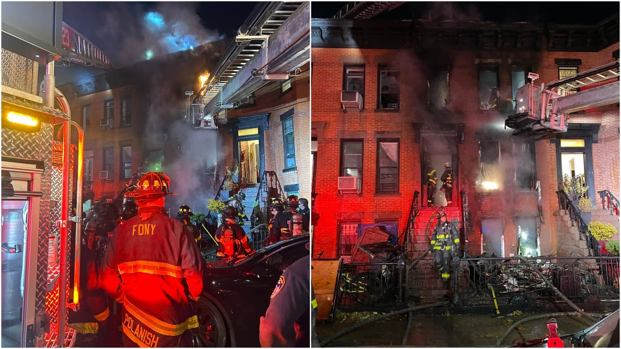 3 muertos y 15 heridos en feroz incendio en un edificio de Brooklyn