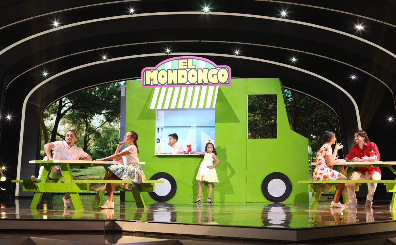 Como cada presentación, la energía de la parejita se hizo presente.