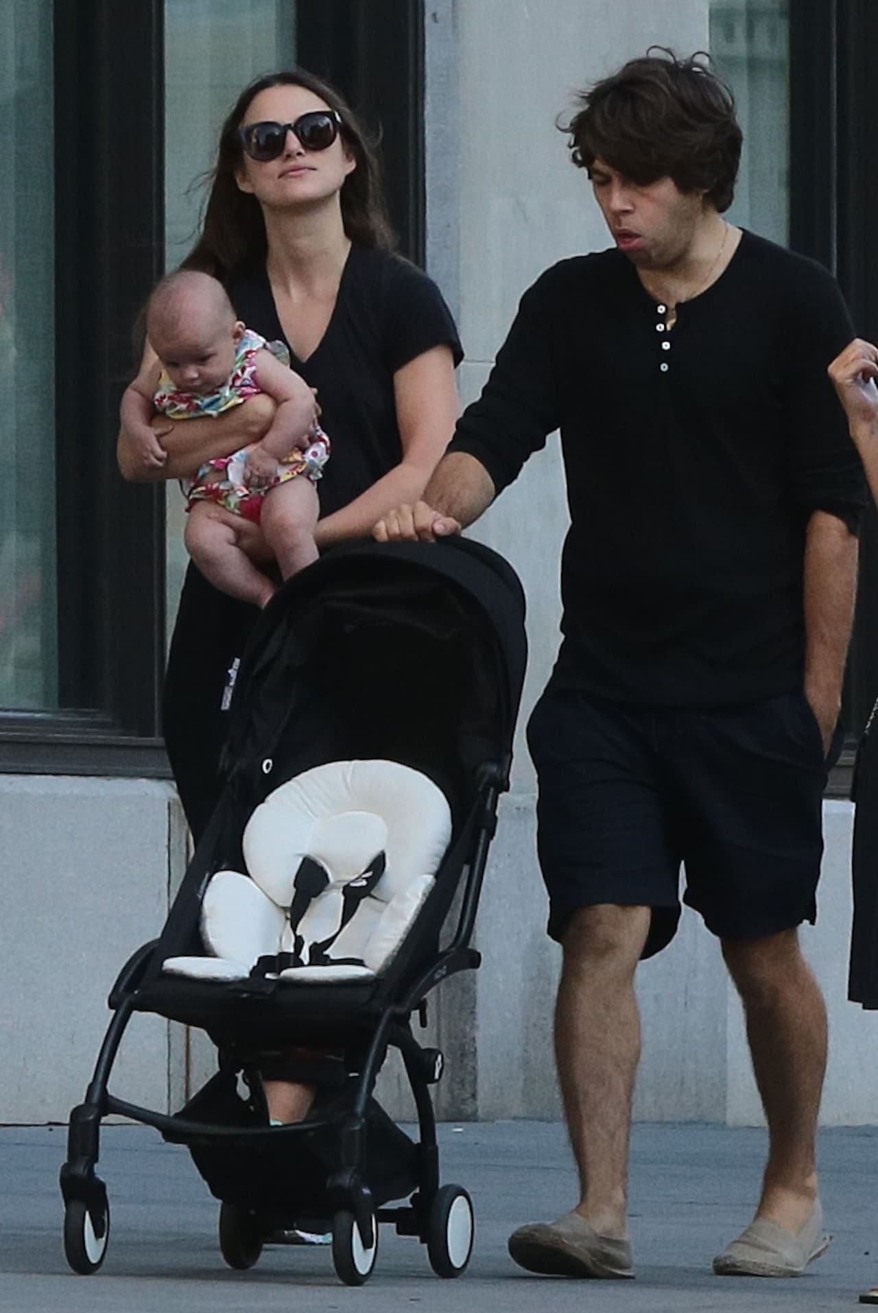 Los papis lucen un poco cansados.