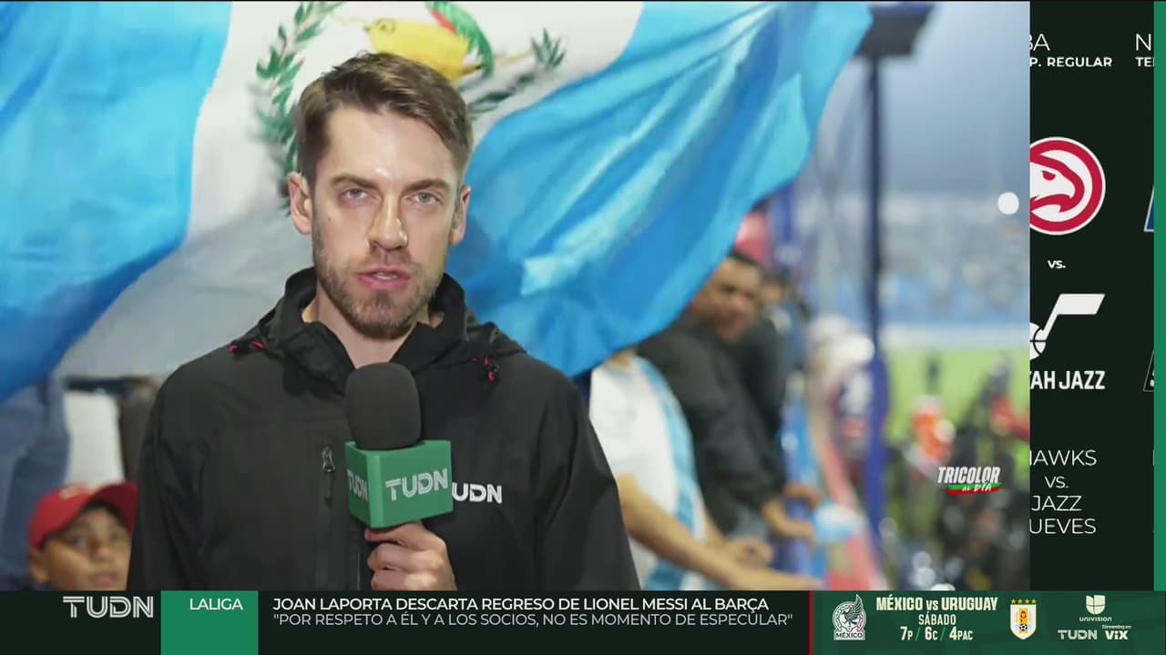 ¡Ambiente brutal! Así se vive la previa del Guatemala vs. Panamá