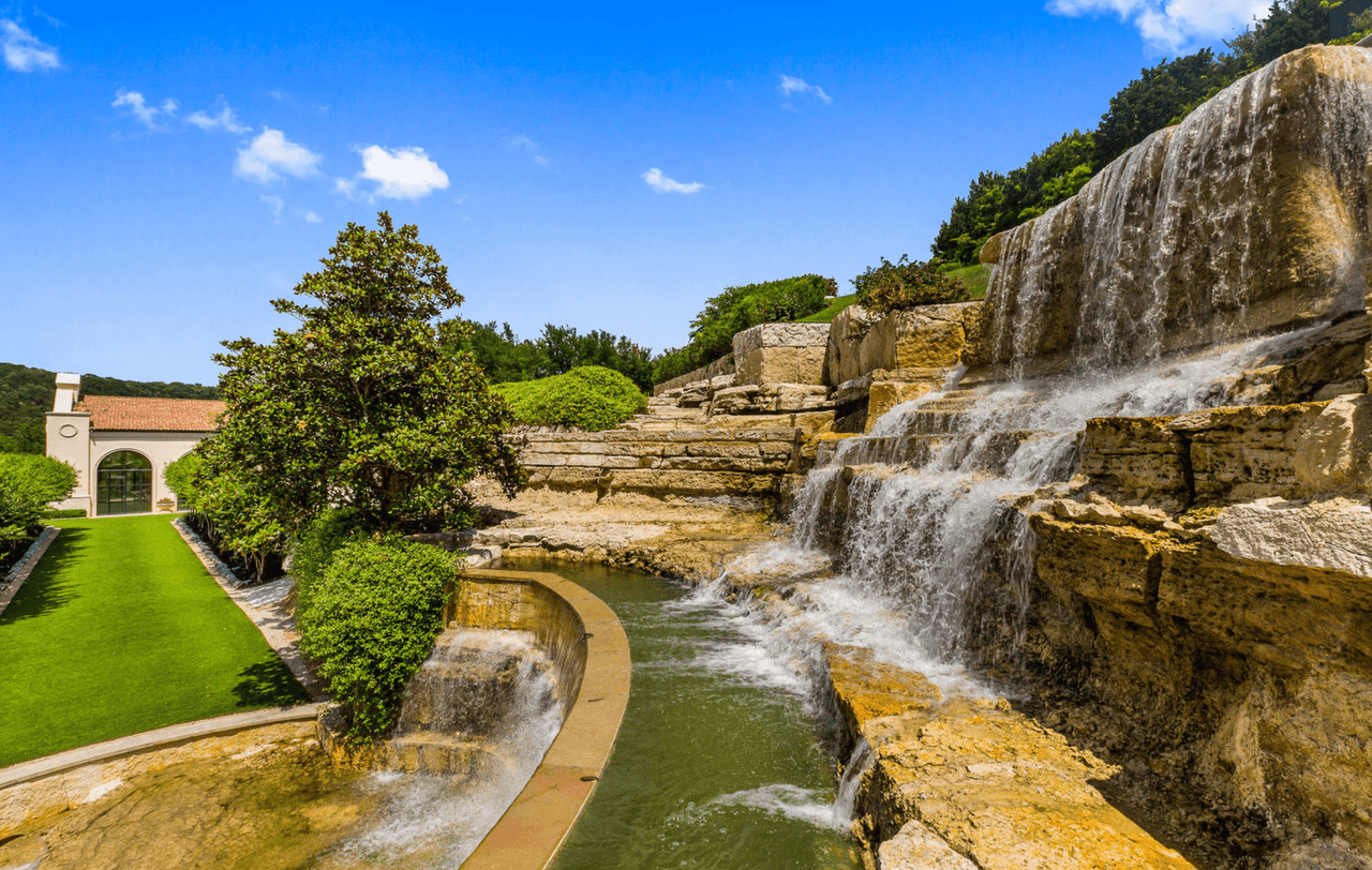 Otra parte de la cascada.