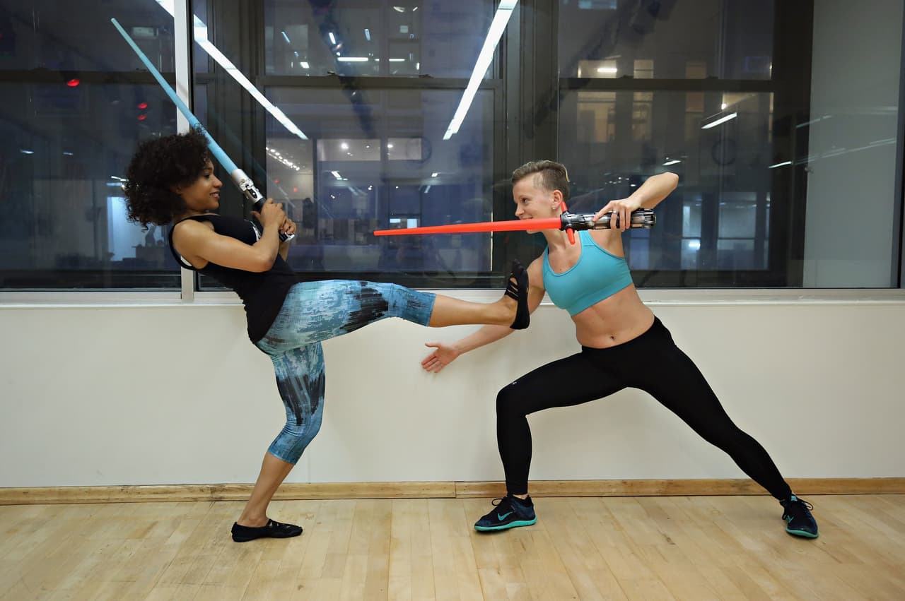 Pero el furor también se traspasó al gimnasio.