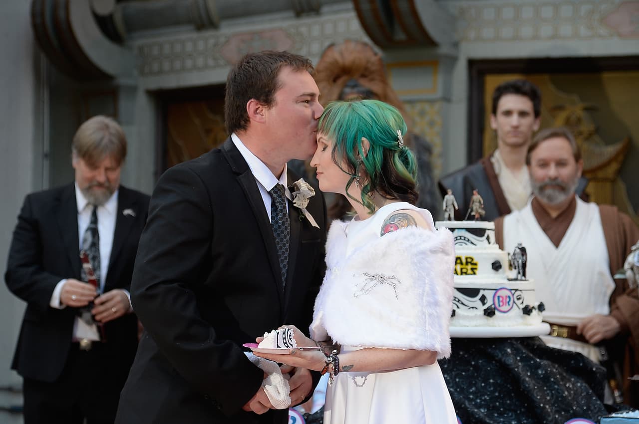 Queda claro que su devoción por Star Wars no tiene límites.