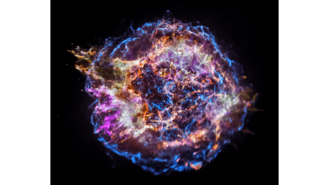 Casiopea A, el remanante más joven de una supernova en nuestra galaxia