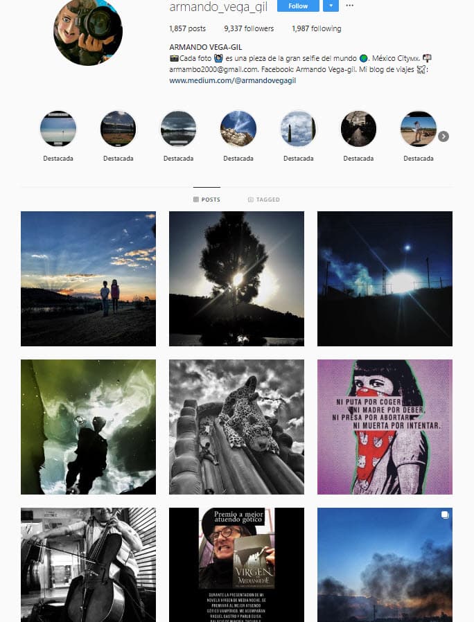 Además de la música y las letras, también incursionó en la fotografía. En 2015 montó la exhibición ‘Retratos de lo invisible’ en la Ciudad de México. En su cuenta de Instagram mostraba los trabajos que hacía.
<br>