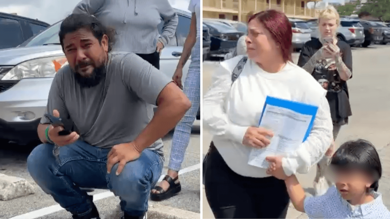 “¡Es mi esposa y mi hijo!”: el grito de un padre tras detención de su familia en corte de San Antonio