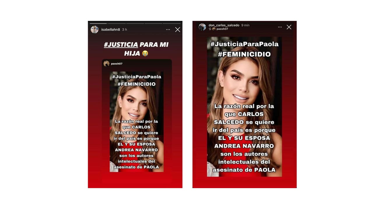 Papás de Carlos Salcedo lo acusan del asesinato de la presentadora Paola Salcedo, su hermana.