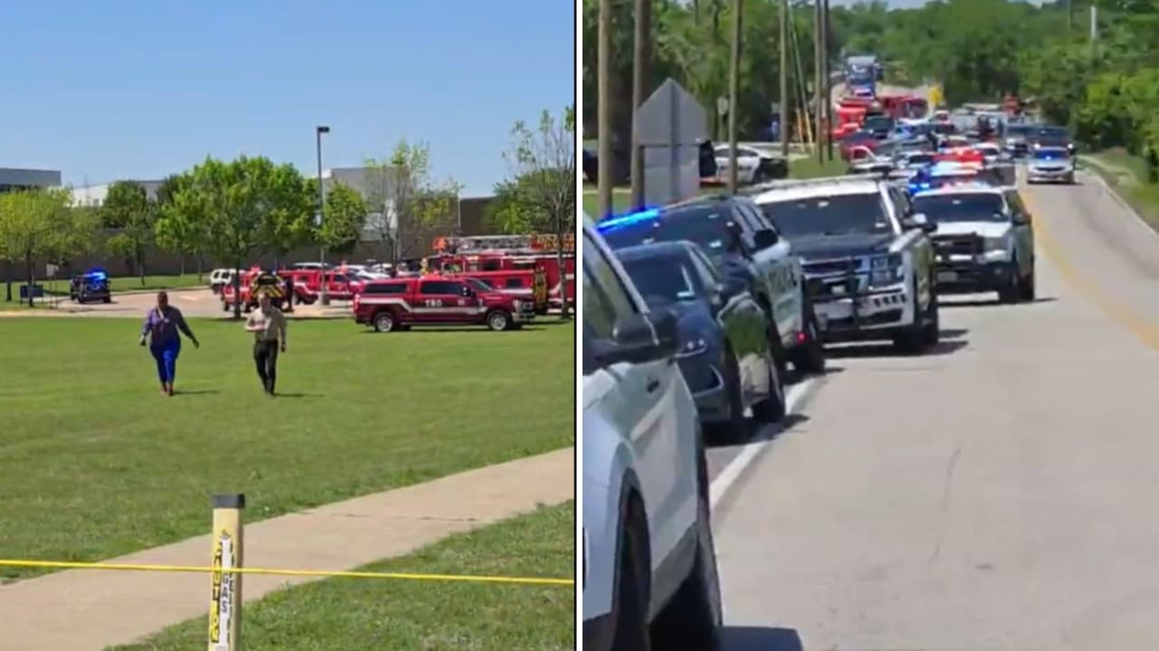 Tiroteo al interior de la escuela Wilmer Hutchins High School en Dallas deja cuatro heridos