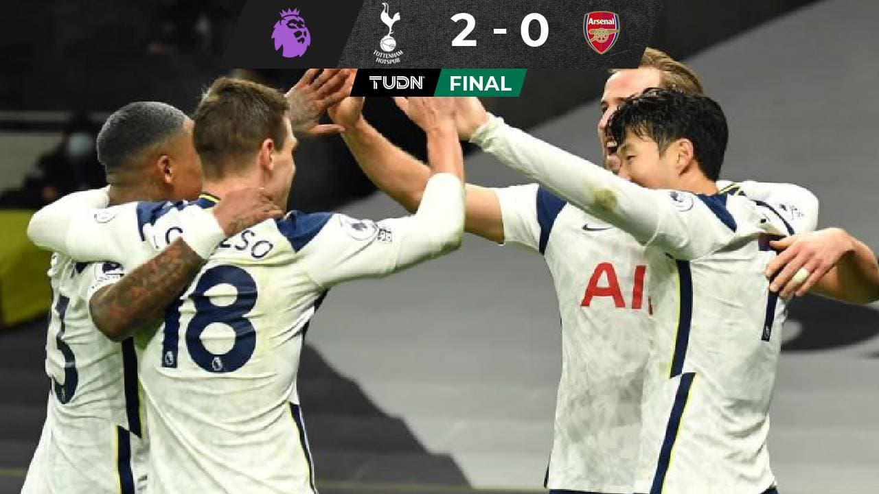 Con goles de Son y Kane, el Tottenham superó al Arsenal