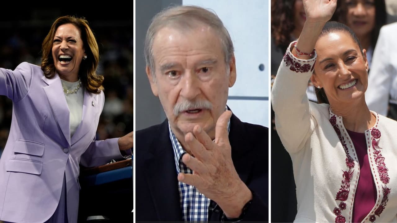 En entrevista: Vicente Fox habla sobre la candidatura de Kamala Harris y el próximo gobierno de Sheinbaum