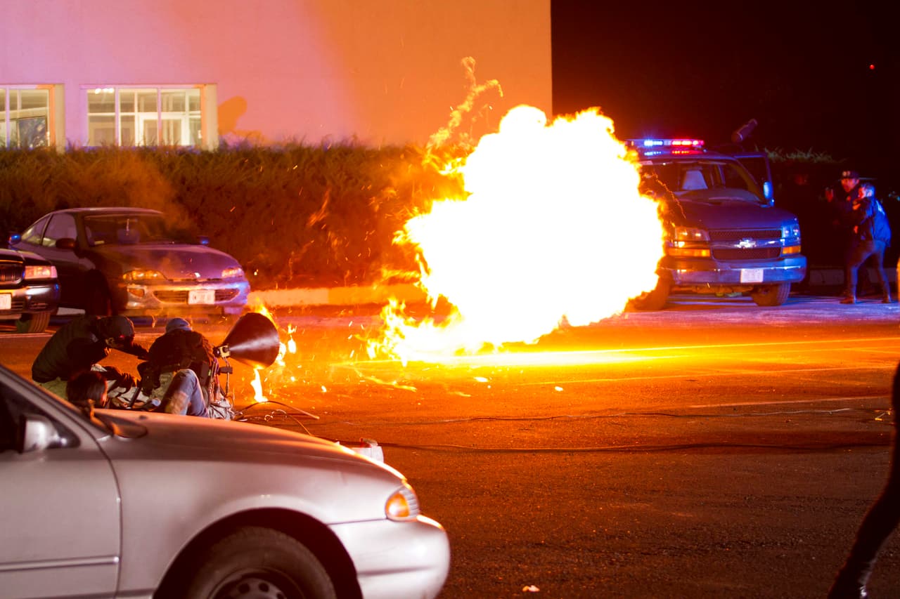 Detrás de cámaras de la explosión causada por Óscar en 'La piloto'