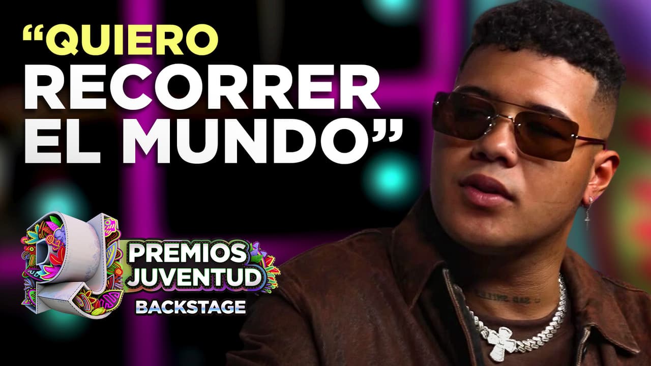 Boza revela que tiene grandes planes para el futuro | Premios Juventud 2025 Backstage