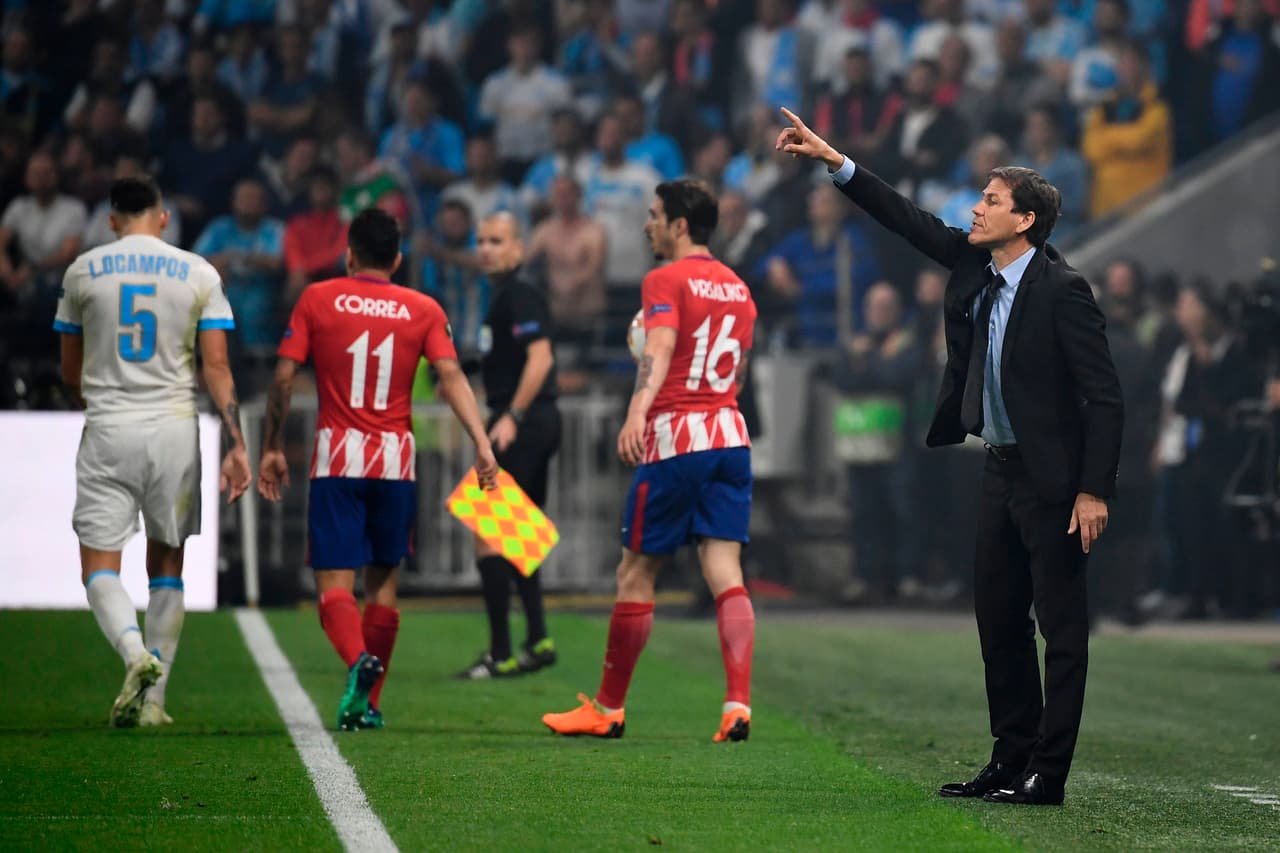 Rudy García no pudo revertir desde el banquillo de Marsella esa situación.