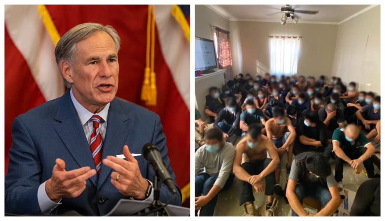 Gobernador de Texas reconoce que agentes fronterizos arrestaron a 300 inmigrantes en 18 horas