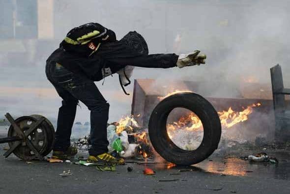De acuerdo con manifestantes, las respuestas de las fuerzas de seguridad del estado han sido las más enérgicas de todos los años chavistas.