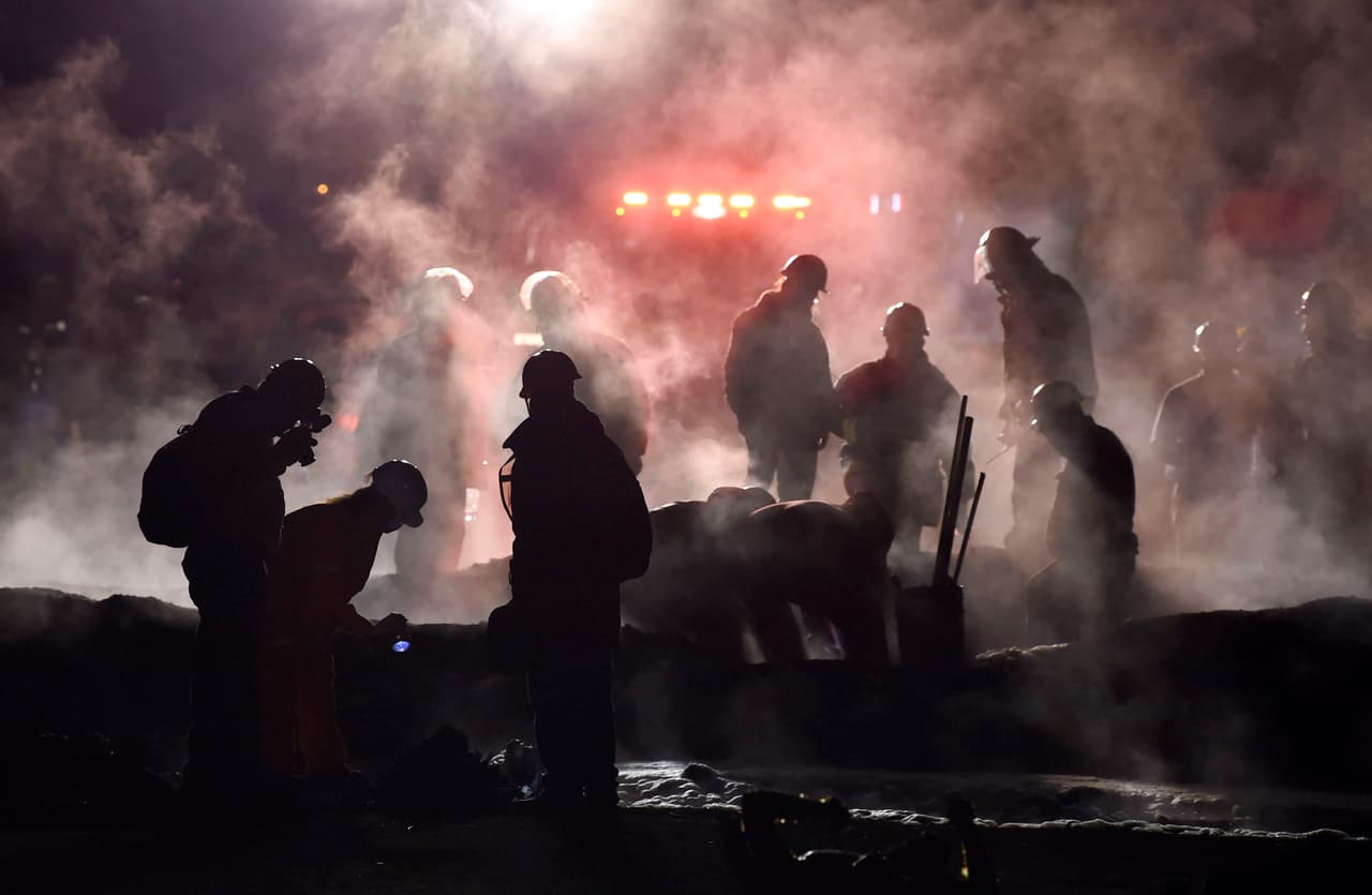 El ducto ubicado en el poblado de Tlahuelilpan, a unos 100 kilómetros de la Ciudad de México, explotó el viernes luego de una toma ilícita de combustible, indicó PEMEX.