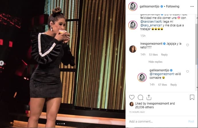 "Valió, comadre", contestó Galilea Montijo.