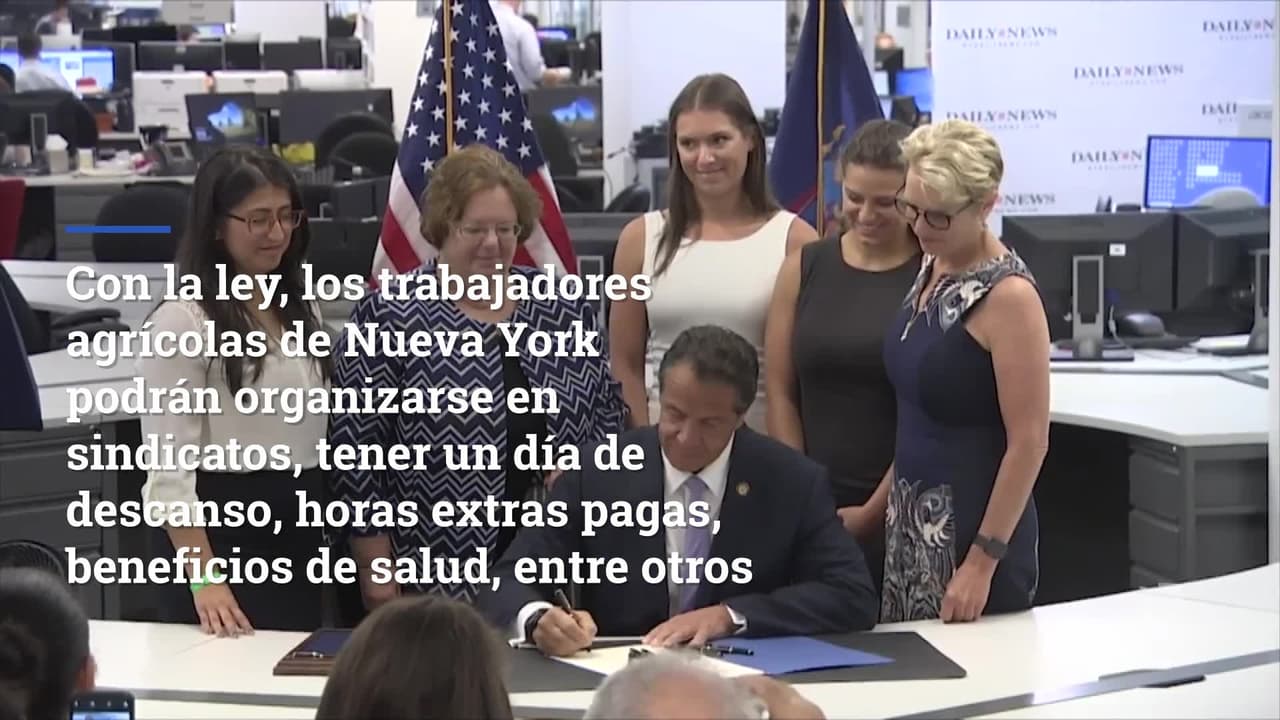 El camino para los trabajadores agrícolas en Nueva York después de la aprobación de leyes a favor de sus derechos