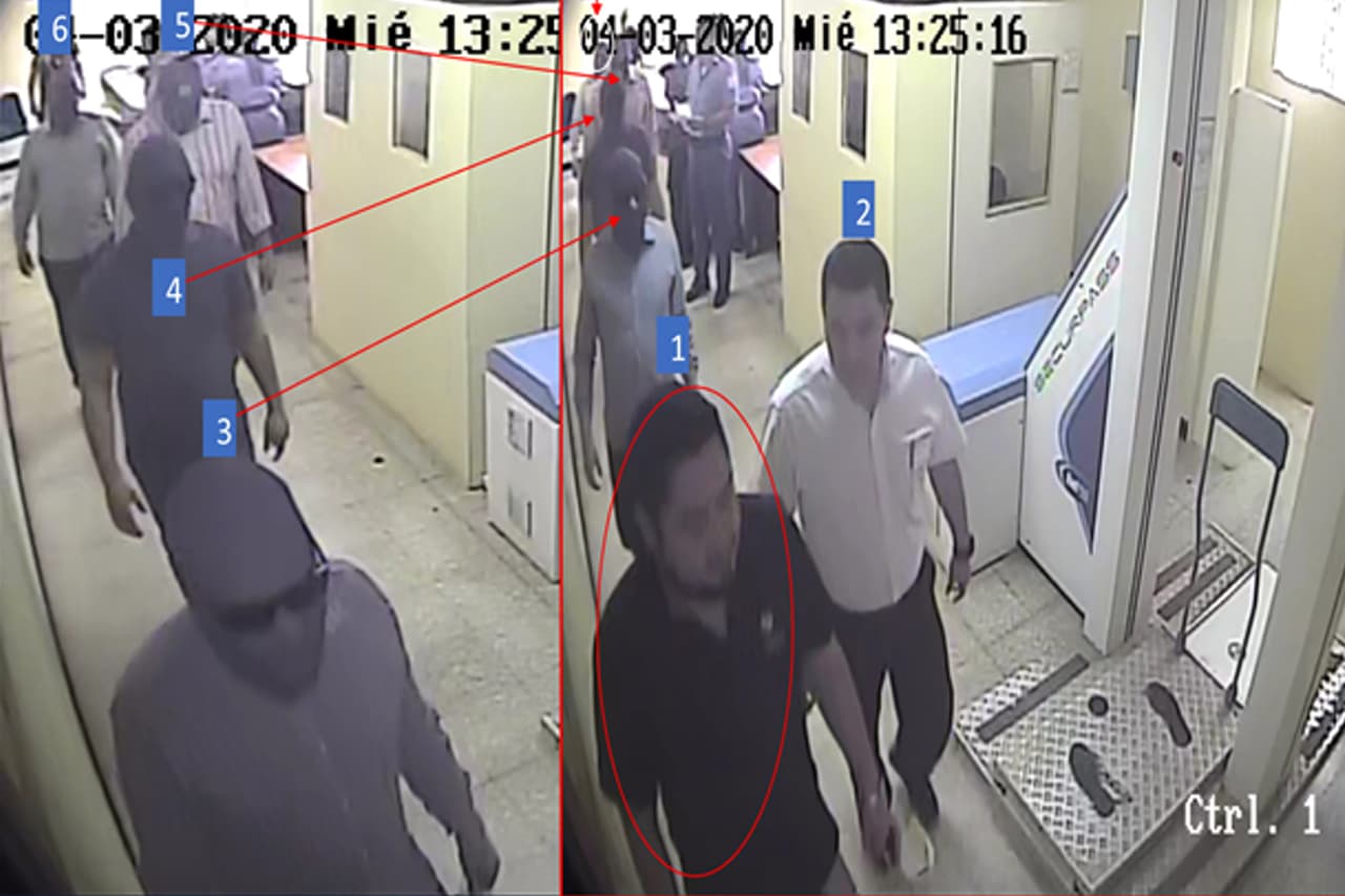 El cuatro de marzo de 2020, Luna ingresa con cuatro encapuchados al penal de Zacatecoluca a entrevistarse con alias 'Diablo', de la MS-13.