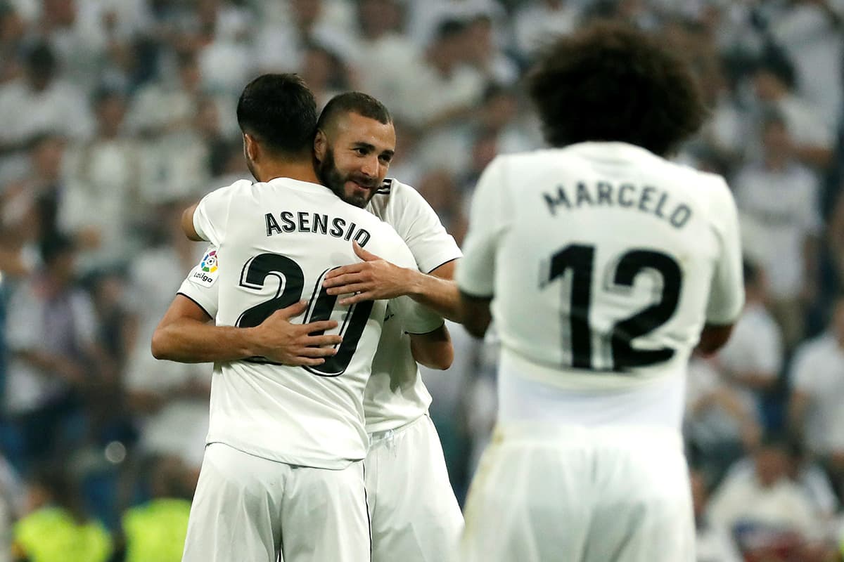 Karim Benzema fue el jugador clave del Real Madrid con sus dos goles a los minutos 48' y 61' para desenredar el juego ante el modesto Leganés.