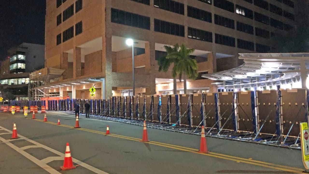 Hospital General de Tampa/AquaFence