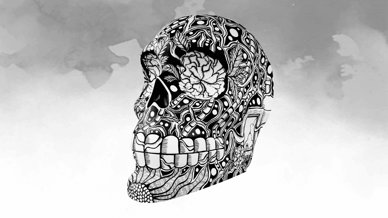 Este próximo 1 de noviembre se realizará la exposición
<a href="https://www.discoverygreen.com/mexicraneos" target="_blank">"Celebración de Vida", de Mexicráneos, </a>e n el parque
<a href="https://www.univision.com/local/houston-kxln/parque-discovery-green-diversion-cultura-houston">Discovery Green</a>.
<br>
<br>Título de la obra: En Otra Vida. Artista: Bellazetin.