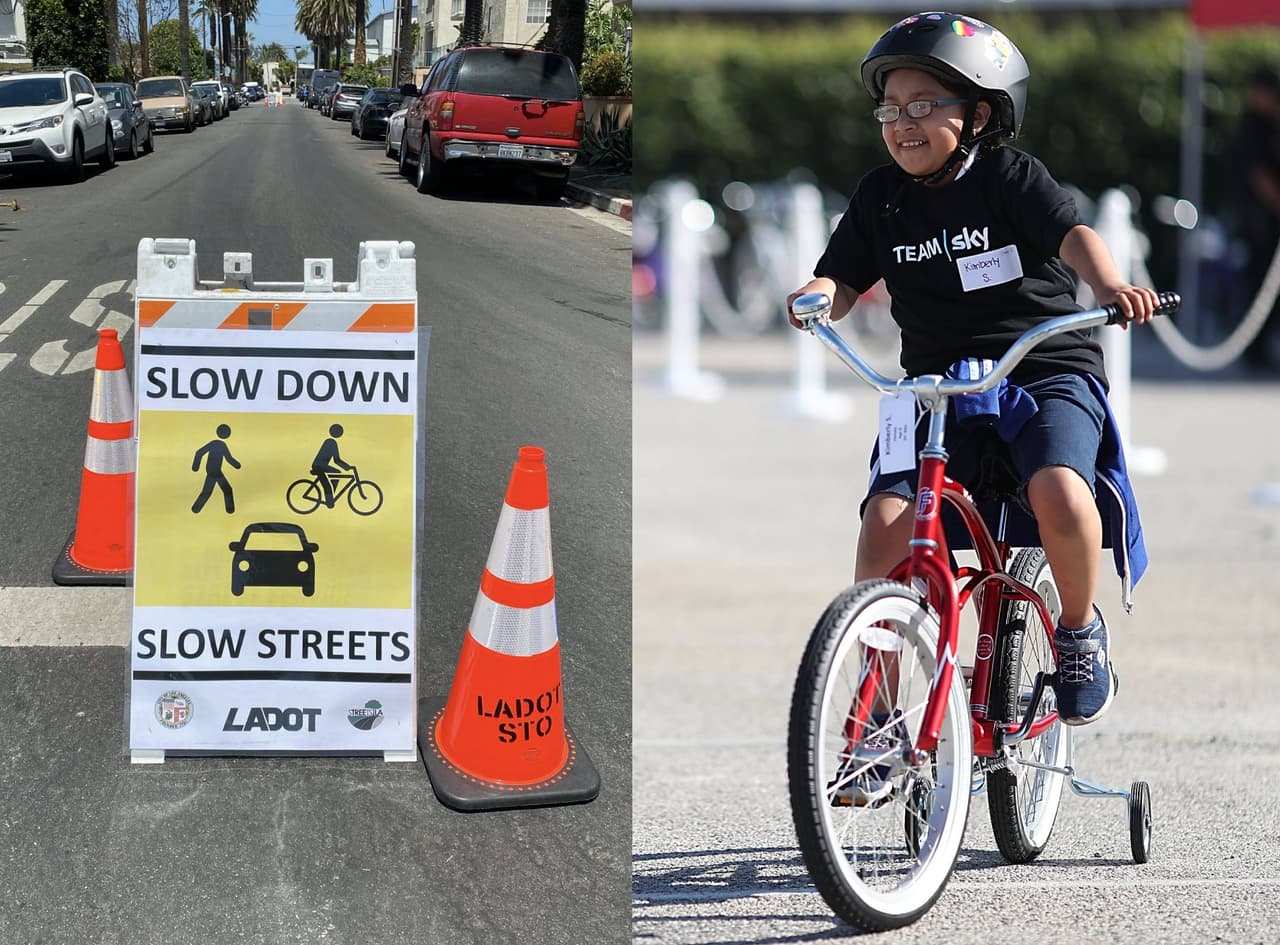 Garcetti anuncia que cerrarán algunas calles para crear más espacios para la recreación en Los Ángeles