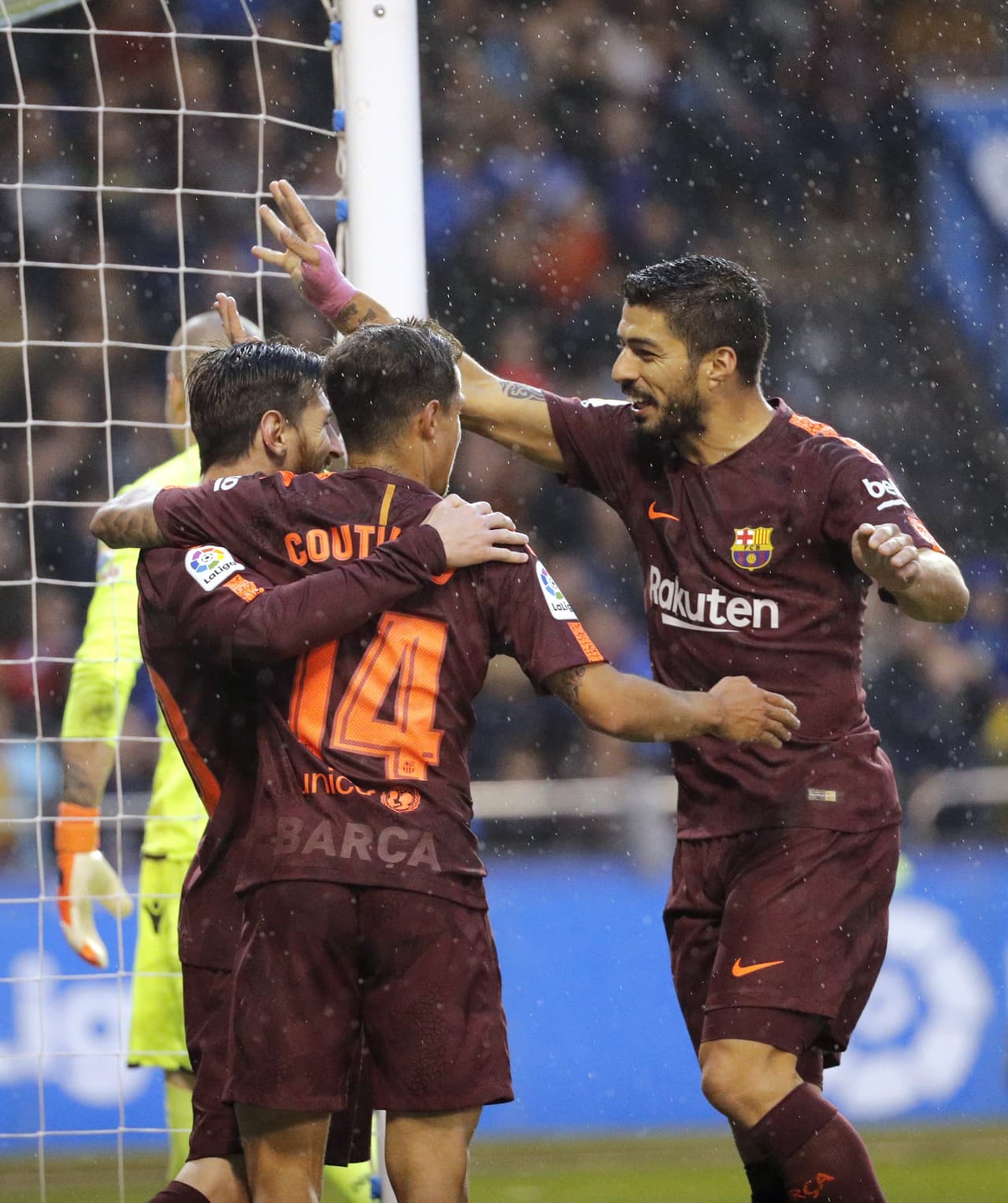 Fue la anotación número 30 de Messi .