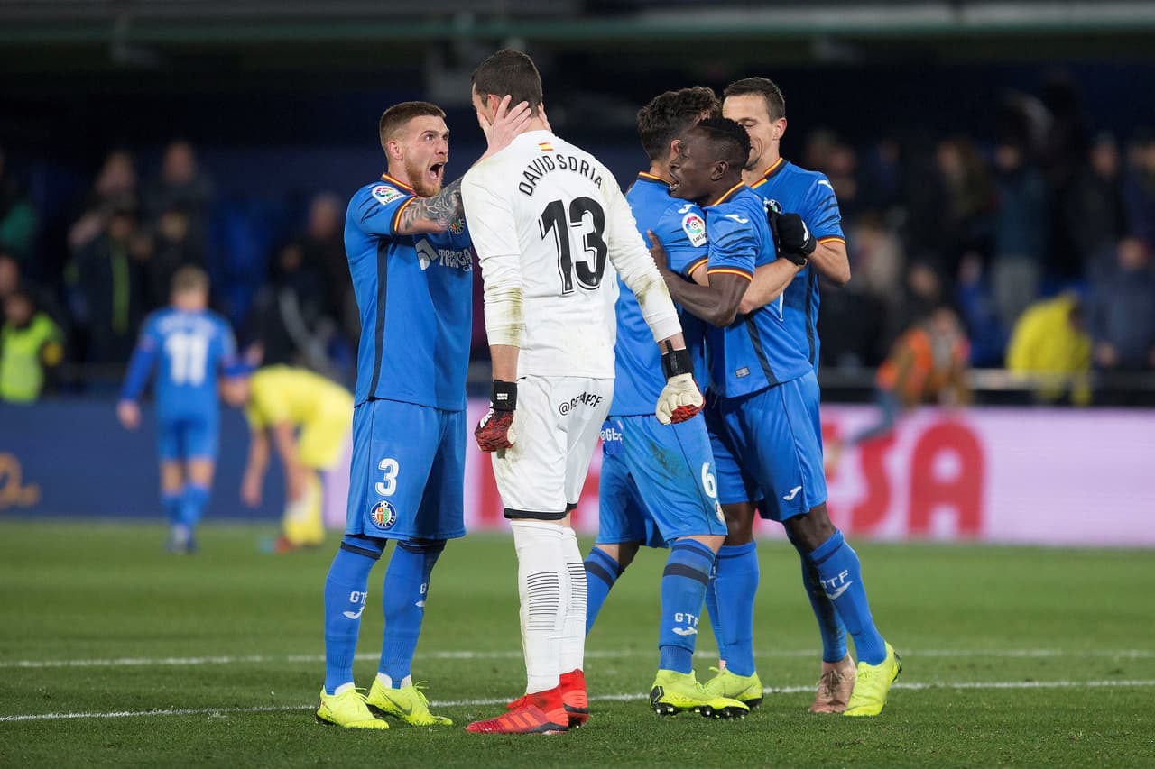 Tras el cobro errado del camerunés Ekambi, Getafe celebró su victoria 2-1 que lo deja sexto con 28 puntos, en zona de clasificación a la UEFA Europa League.