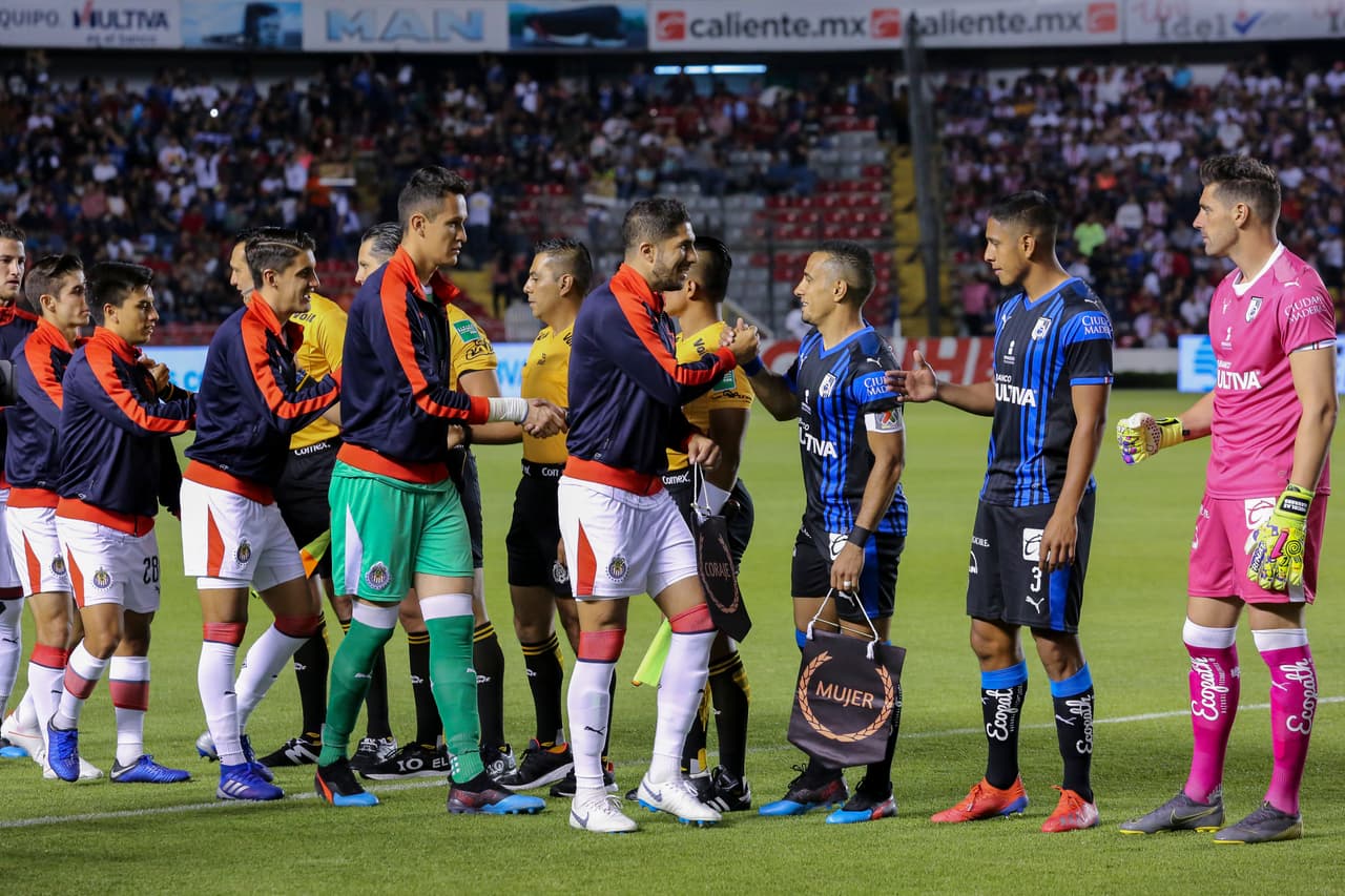 En el Estadio Corregidora se disputó el juego entre Gallos Blancos y Chivas por la Jornada 10 del 
<a href="https://www.univision.com/deportes/futbol/liga-mx/" target="_blank">Clausura 2019</a>.