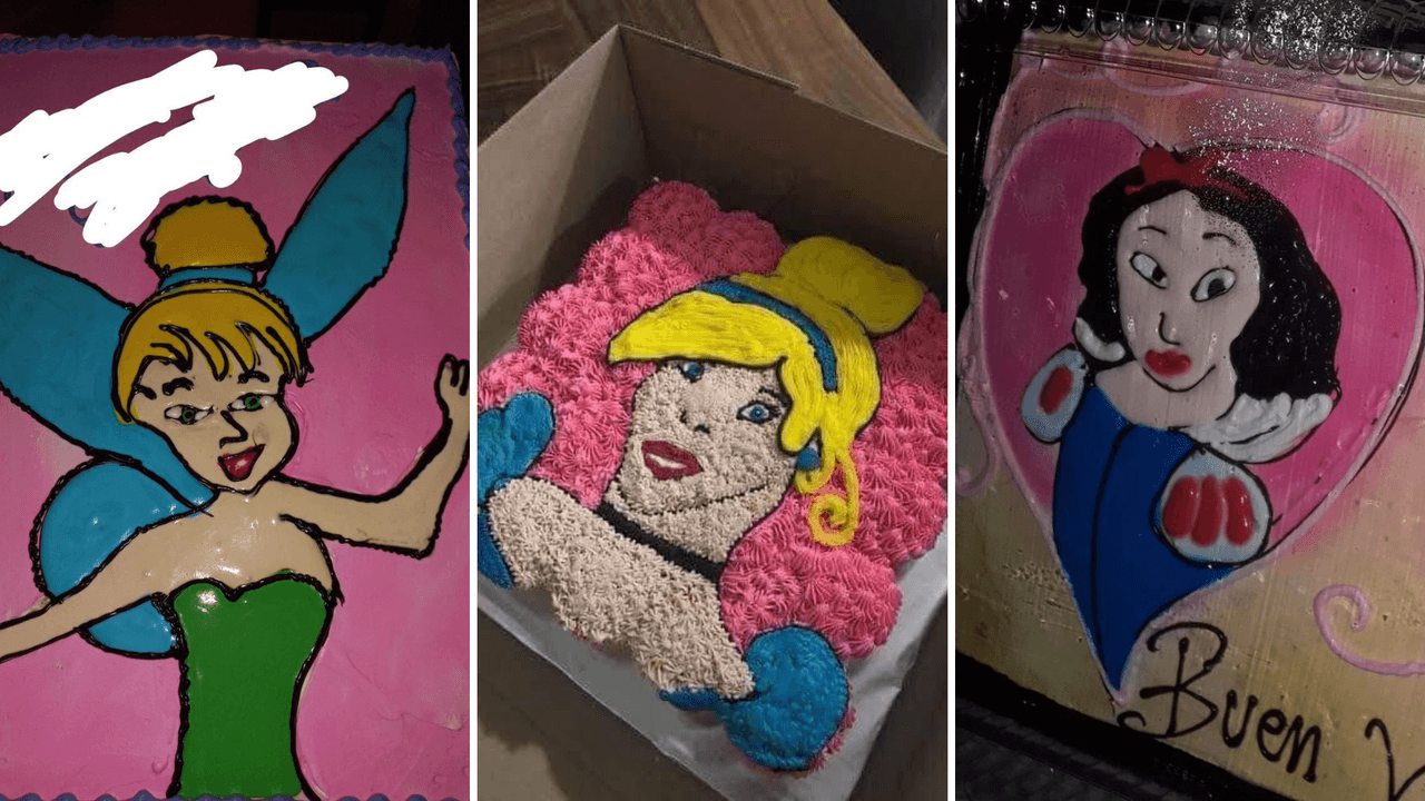 Pasteles que salieron mal