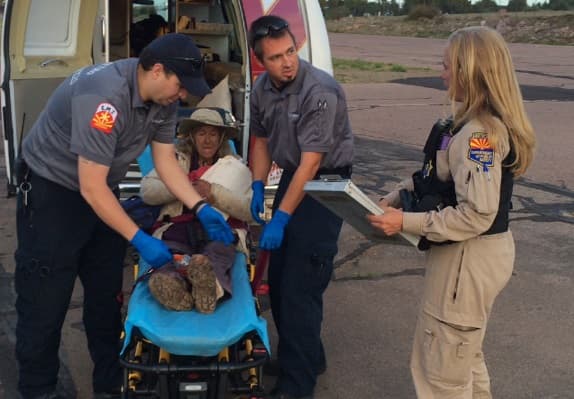 Abuelita de 72 años sobrevive nueve días perdida en una reserva indígena 