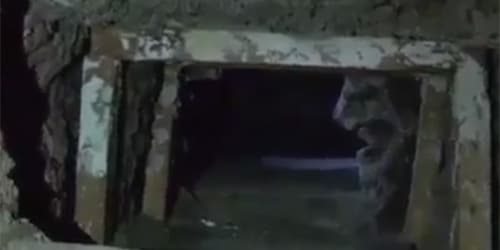 Hallan un túnel debajo de una casa en la Ciudad de México