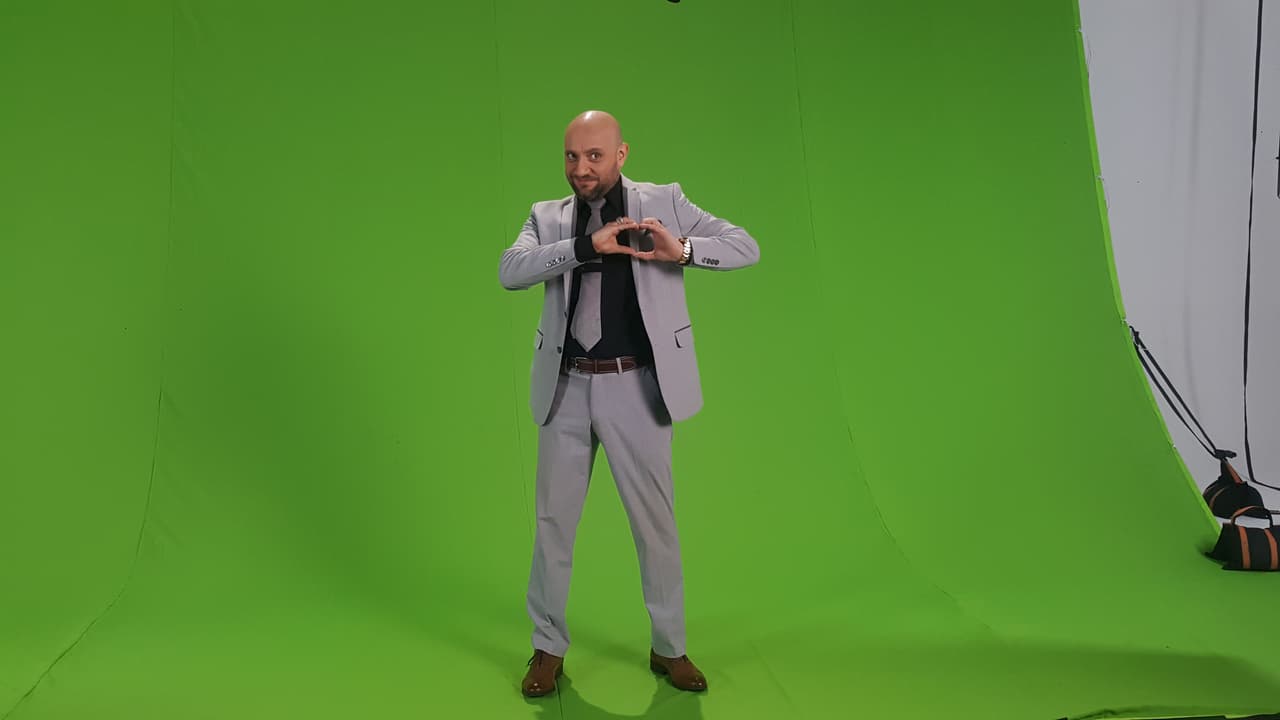 Luis también nos dejó ver su lado más cursi.