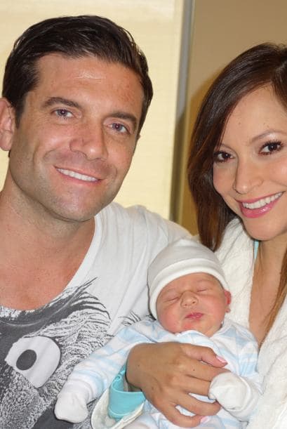 Después de 40 semanas de embarazo, Satcha y Aaron le dieron la bienvenida a su bebé el sábado 12 de julio.