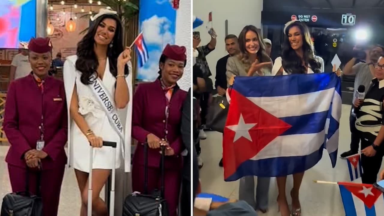 Hija de Lili Estefan parte a Tailandia para Miss Universe: así la despiden fans y familia en Miami