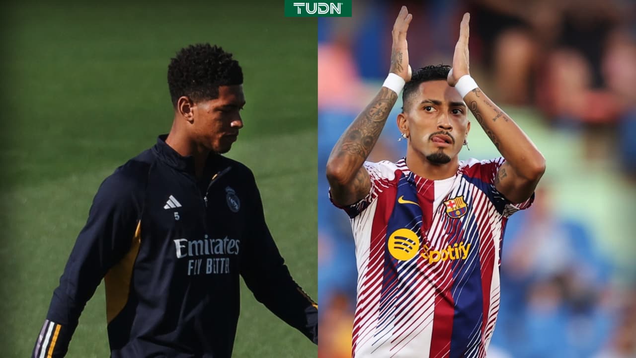 Jude Bellingham no entrena con Real Madrid, Barcelona recupera a Raphinha