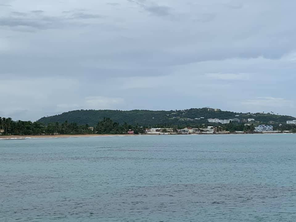 Erosión costera en Luquillo.