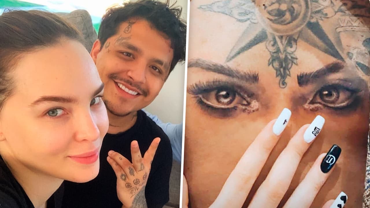 ¿Cuántos tatuajes tiene Christian Nodal en honor a Belinda y qué sucederá con ellos?