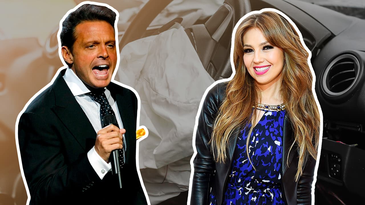 Revelan que Thalía tuvo un accidente por culpa de Luis Miguel