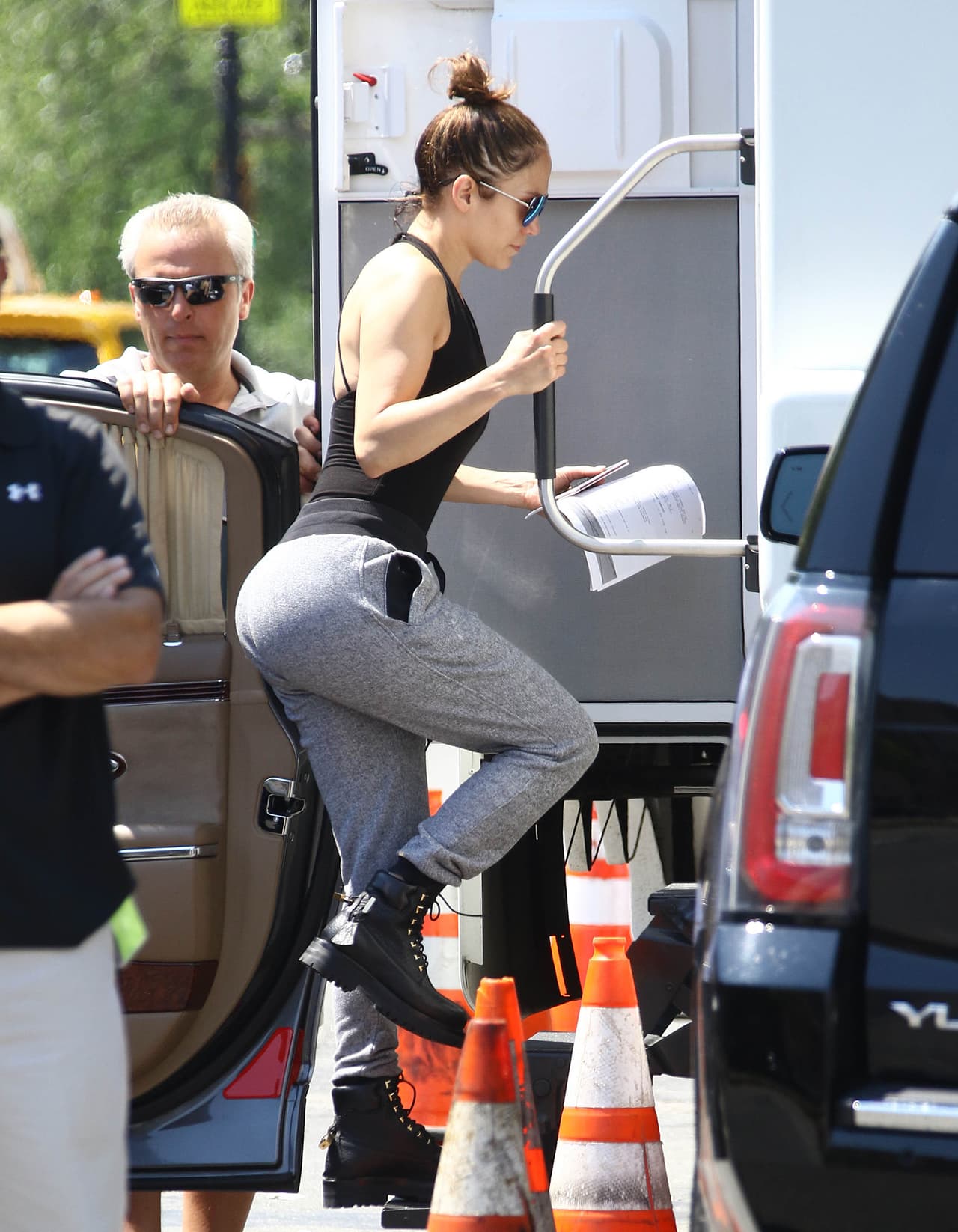 Sabe cómo lucir en cada momento.