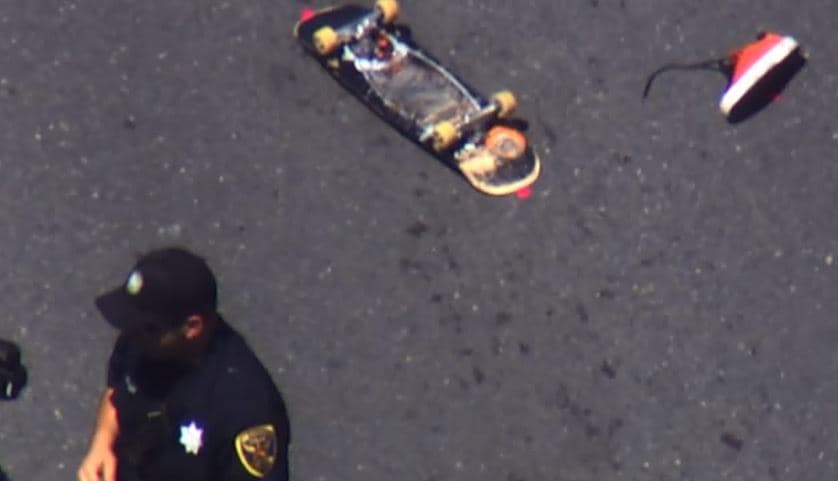 Patinador profesional muere tras chocar con un camión de carga en las calles de San Francisco 