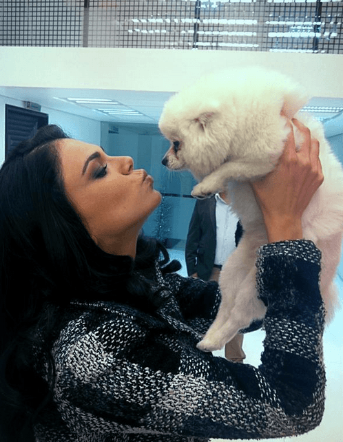 Su ternura es irresistible que hasta Livia Brito quiere llenarla de besos.