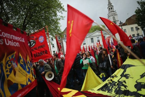 Inglaterra también celebró el 'May Day'.