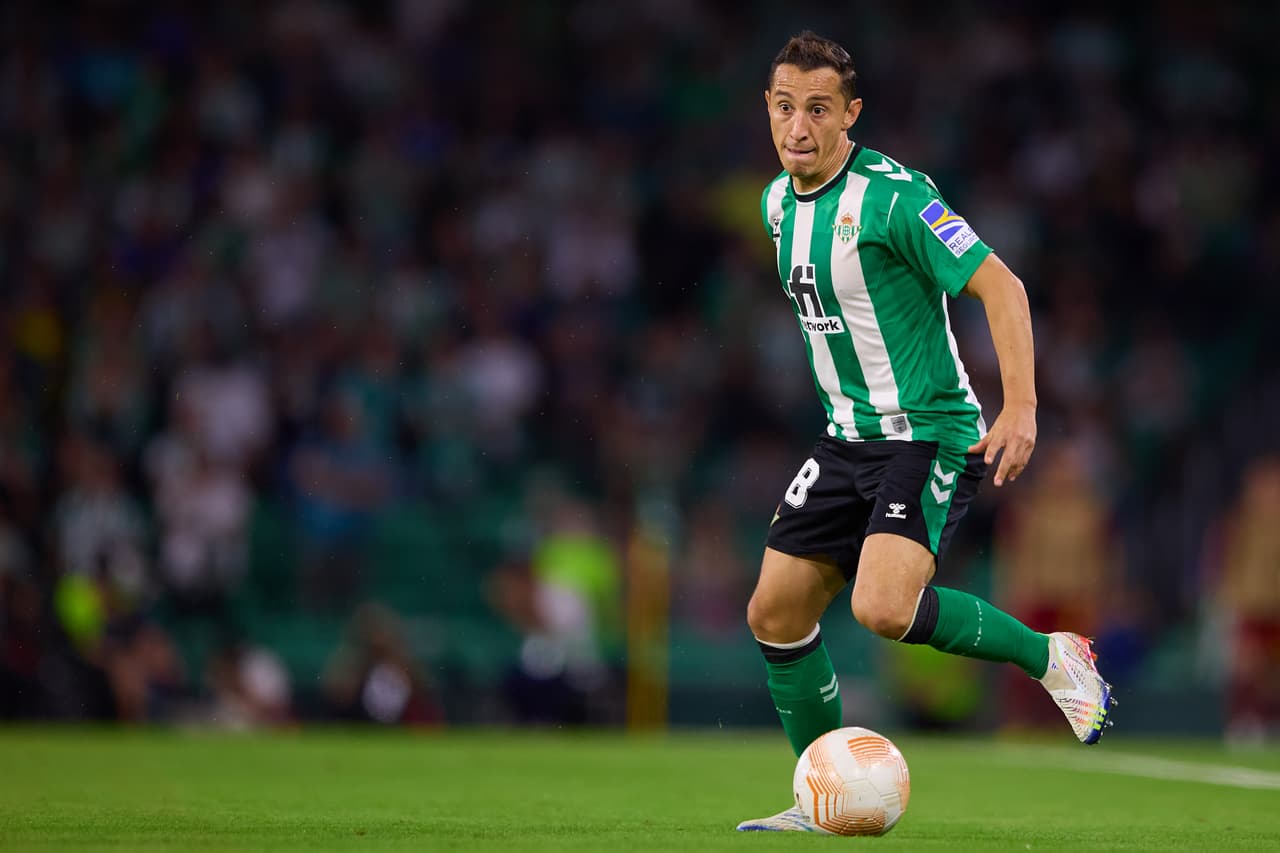 Andrés Guardado disputa su primer partido con el Betis después del Mundial Qatar 2022