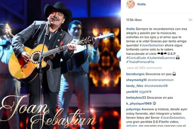 Con profunda tristeza, los famosos expresan su dolor en las redes sociales tras enterarse de la partida del 'Rey del Jaripeo'