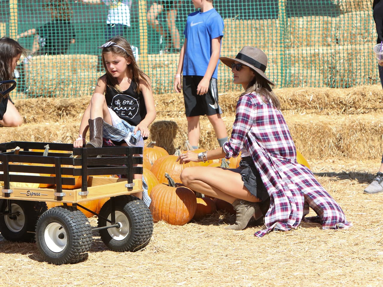 Y ella disfruta mucho siendo la mami de dos bellos niños.
