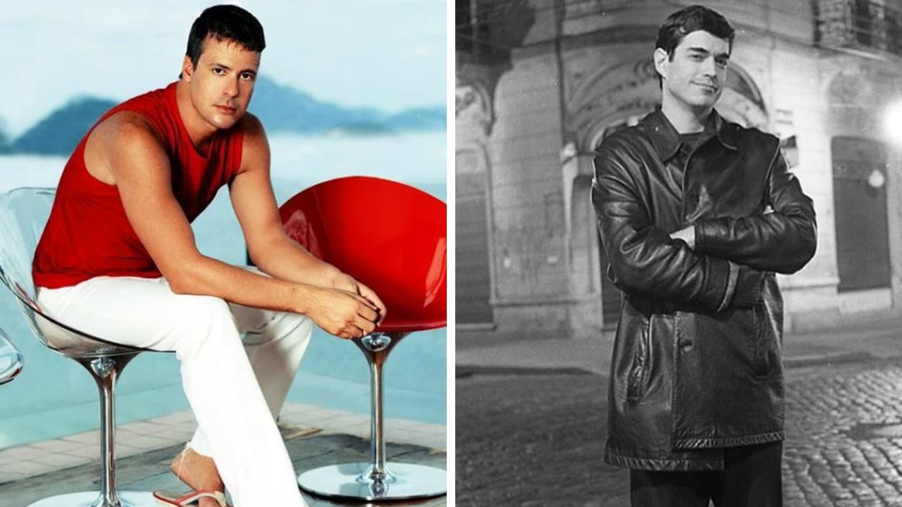 Diego Bertie y Jaime Bayly a principios de la década del 2000.