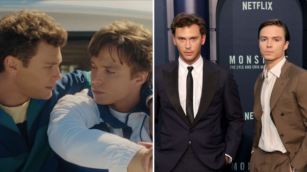 Fotos de los guapos actores que interpretan a Lyle y Erik Menéndez, ¿dónde los habías visto antes?