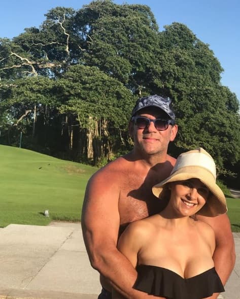 "Directo al grano. La verdad sí me salió bueno el muchacho, es que él es fácil,
<b> rápido se prende</b>", dijo la actriz.